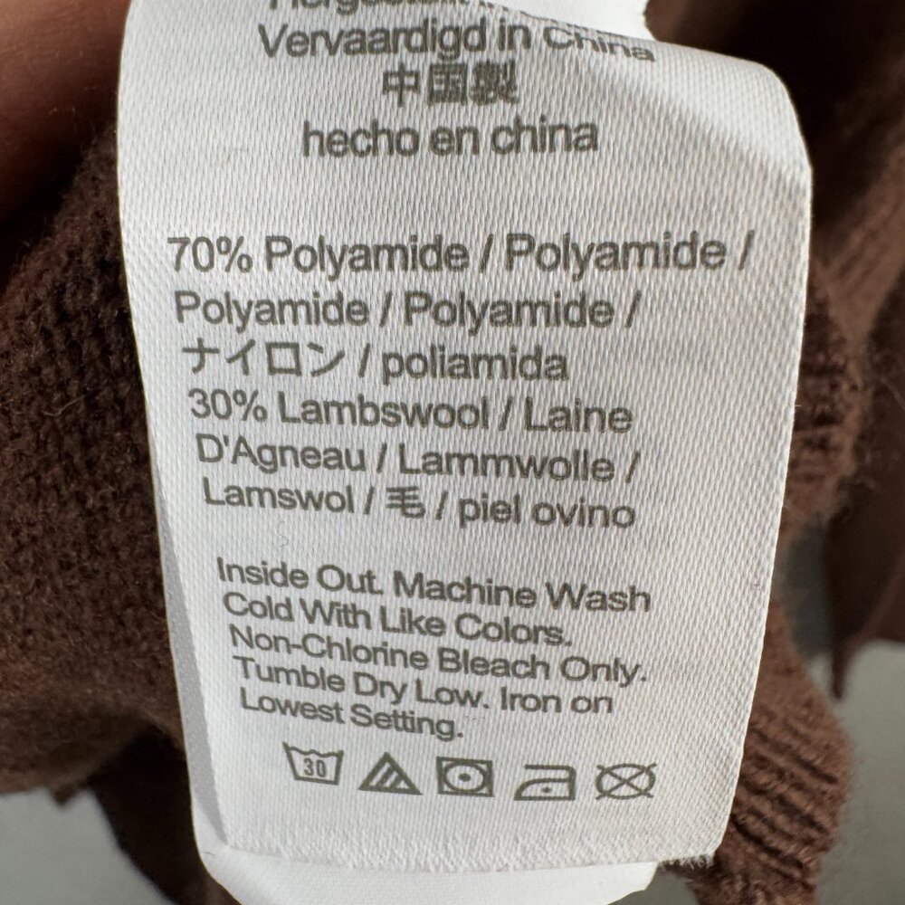 J. Crew Sweater Mens Size XL Brown Shawl Collar In Supersoft Lambswool Blend NWT - Picture 13 of 14